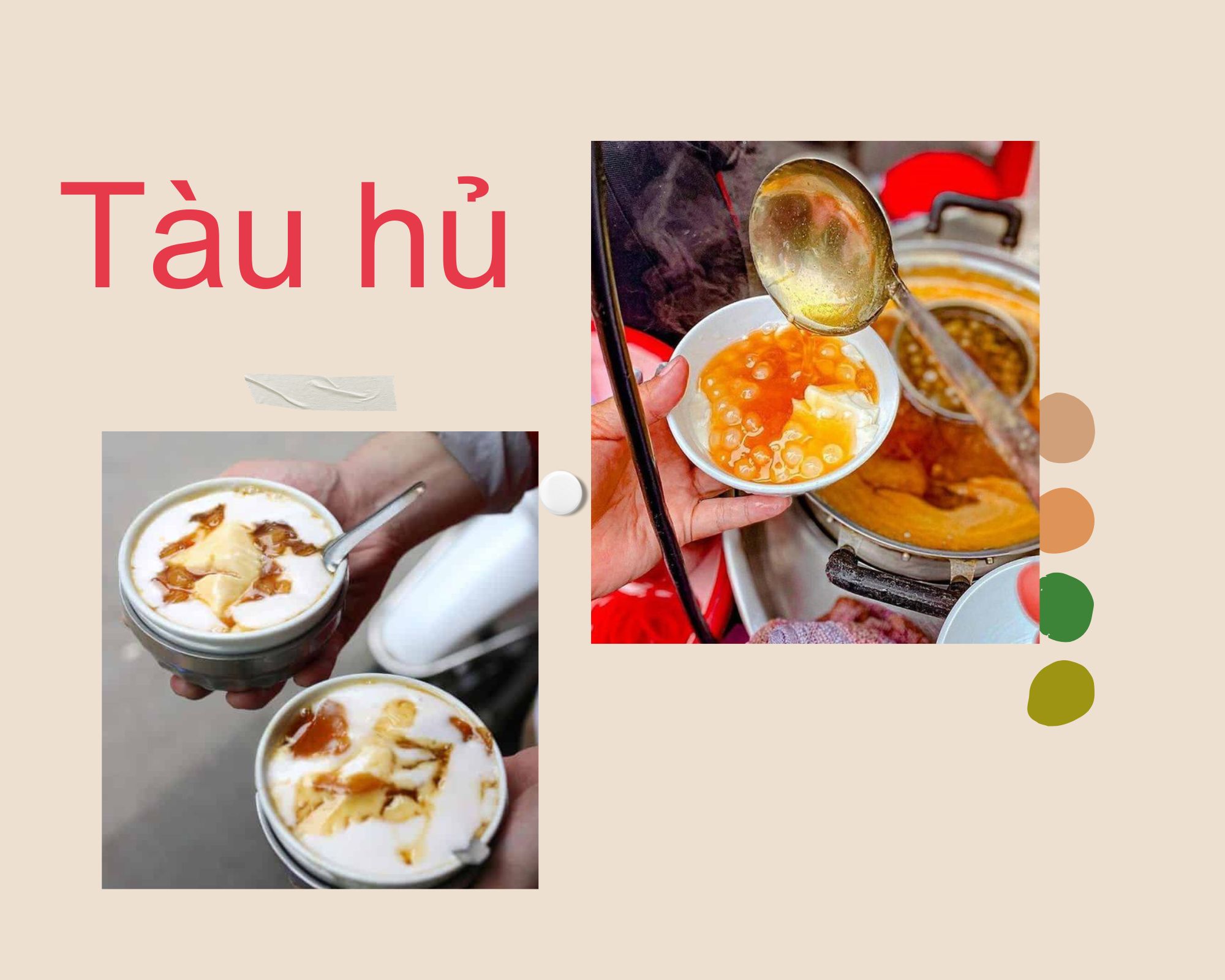CÁC NGUYÊN LIỆU SỬ DỤNG ĐỂ TẠO ĐẶC TRONG TÀU HỦ, TÀU PHỚ
